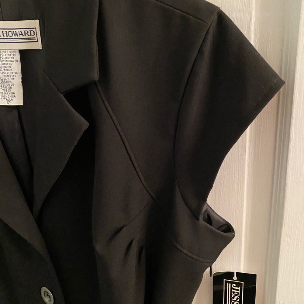 Jessica Howard Belted A-Line Fit and Flare Dress - Picture 3 of 13